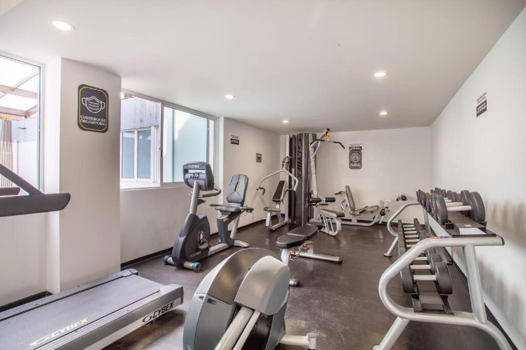 Corazon De Condesa 3 Departamentos - 200Mbps Wifi, Roof, Gym Apart otel Meksika Dış mekan fotoğraf