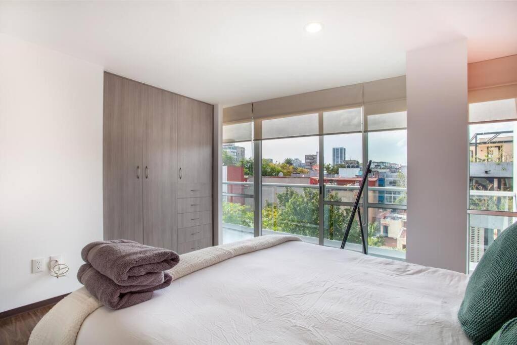 Corazon De Condesa 3 Departamentos - 200Mbps Wifi, Roof, Gym Apart otel Meksika Dış mekan fotoğraf
