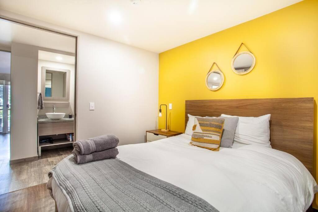 Corazon De Condesa 3 Departamentos - 200Mbps Wifi, Roof, Gym Apart otel Meksika Dış mekan fotoğraf