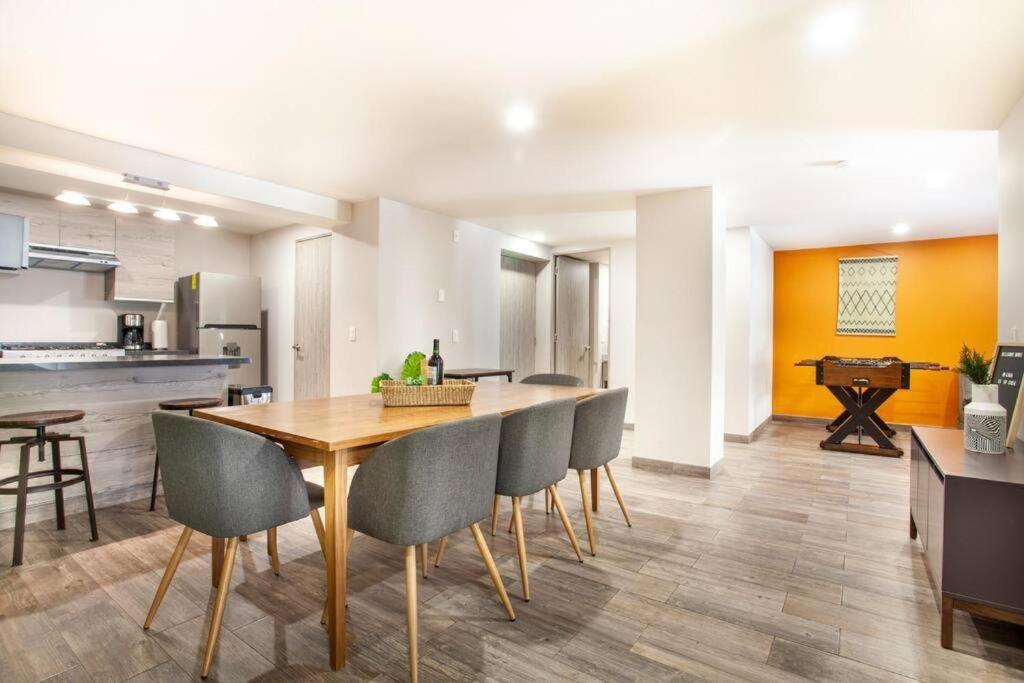 Corazon De Condesa 3 Departamentos - 200Mbps Wifi, Roof, Gym Apart otel Meksika Dış mekan fotoğraf