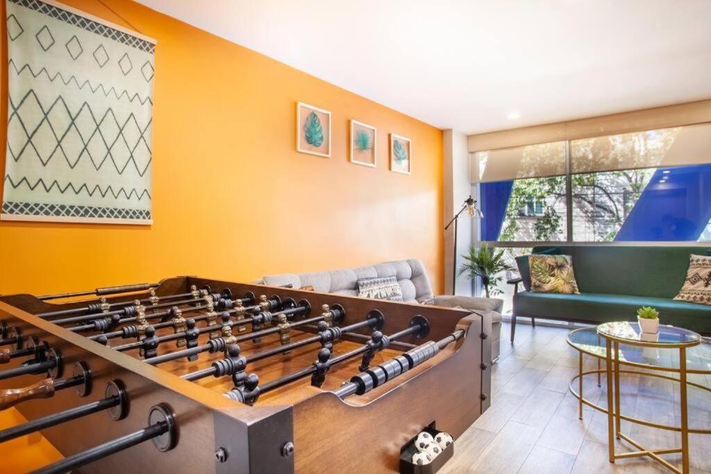 Corazon De Condesa 3 Departamentos - 200Mbps Wifi, Roof, Gym Apart otel Meksika Dış mekan fotoğraf