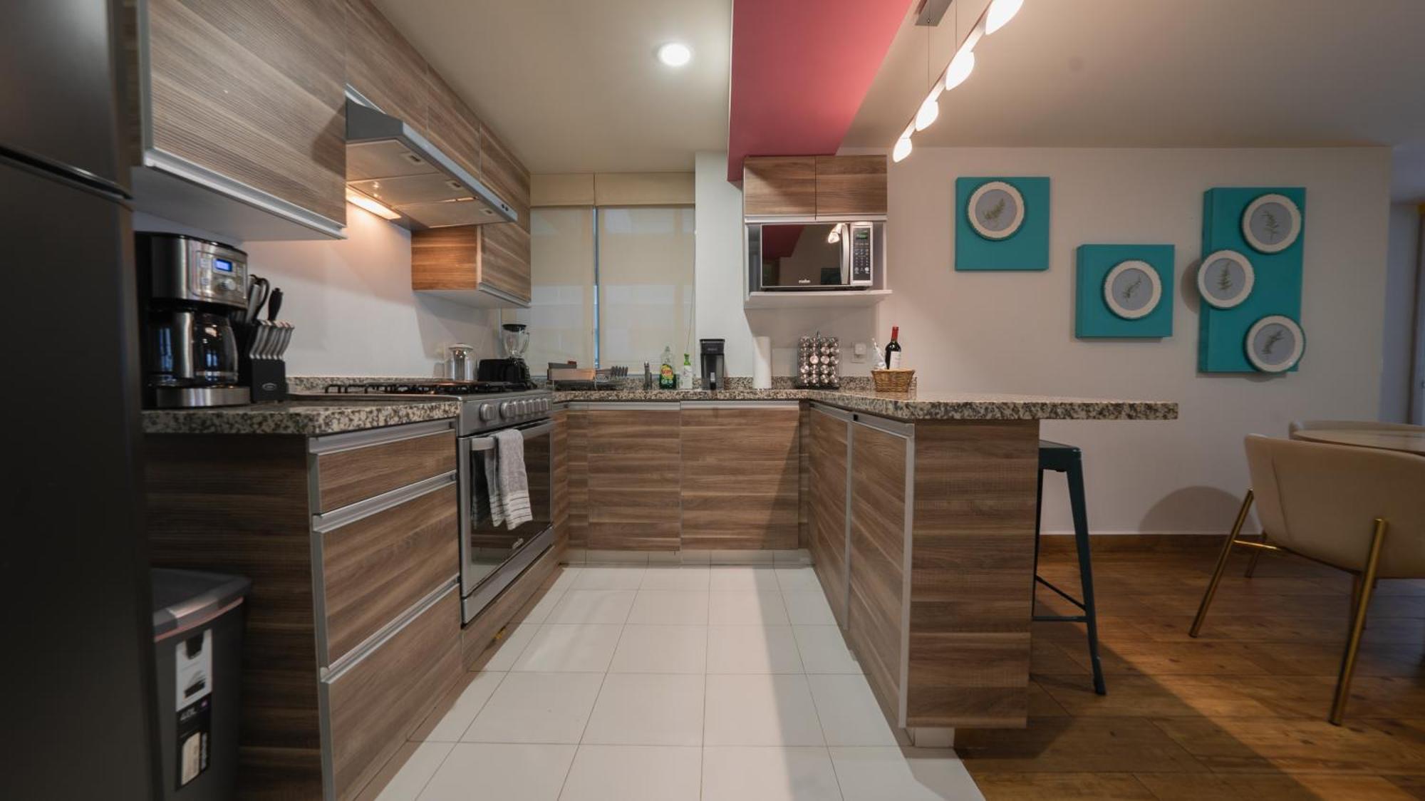 Corazon De Condesa 3 Departamentos - 200Mbps Wifi, Roof, Gym Apart otel Meksika Dış mekan fotoğraf