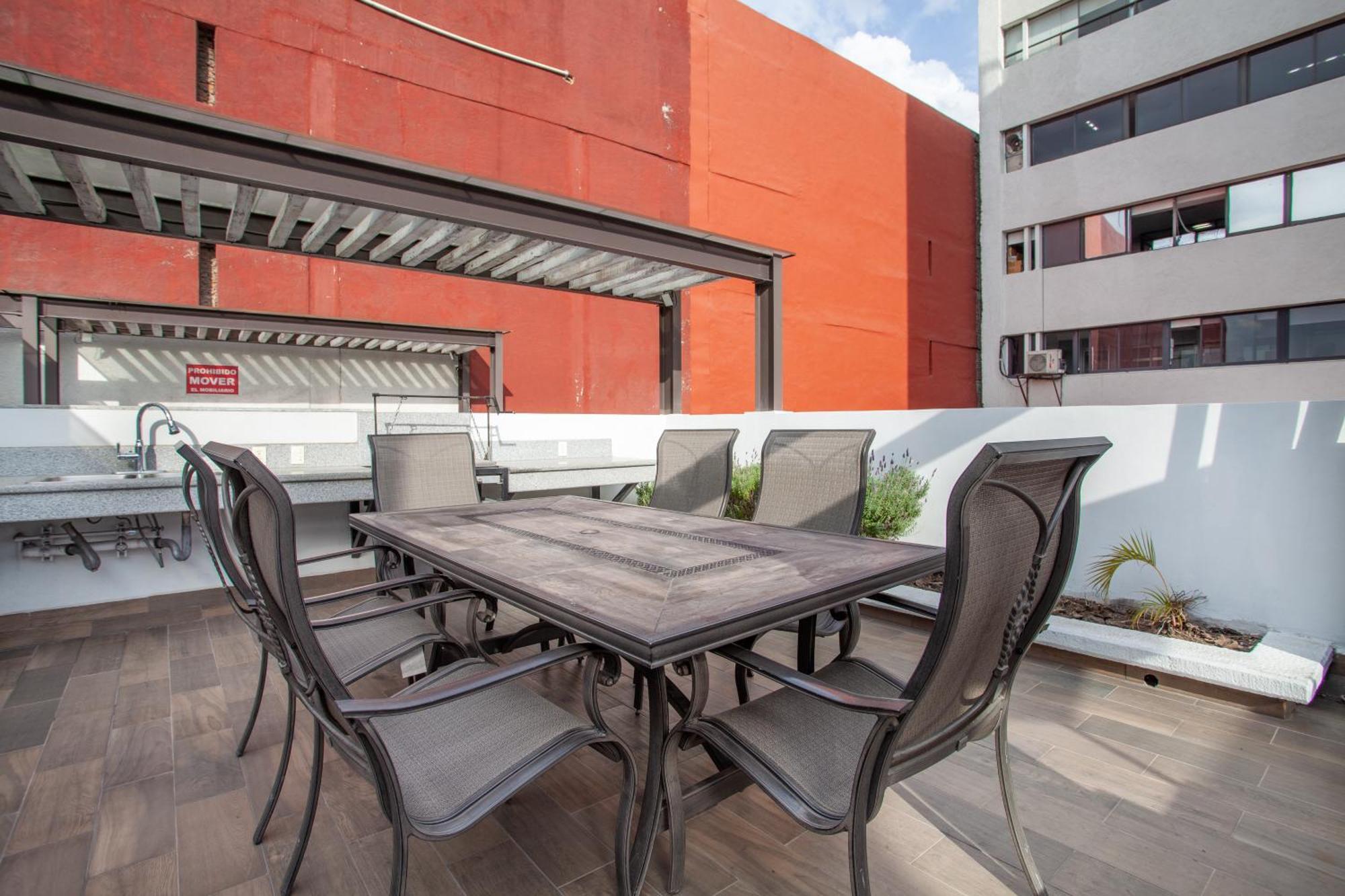 Corazon De Condesa 3 Departamentos - 200Mbps Wifi, Roof, Gym Apart otel Meksika Dış mekan fotoğraf